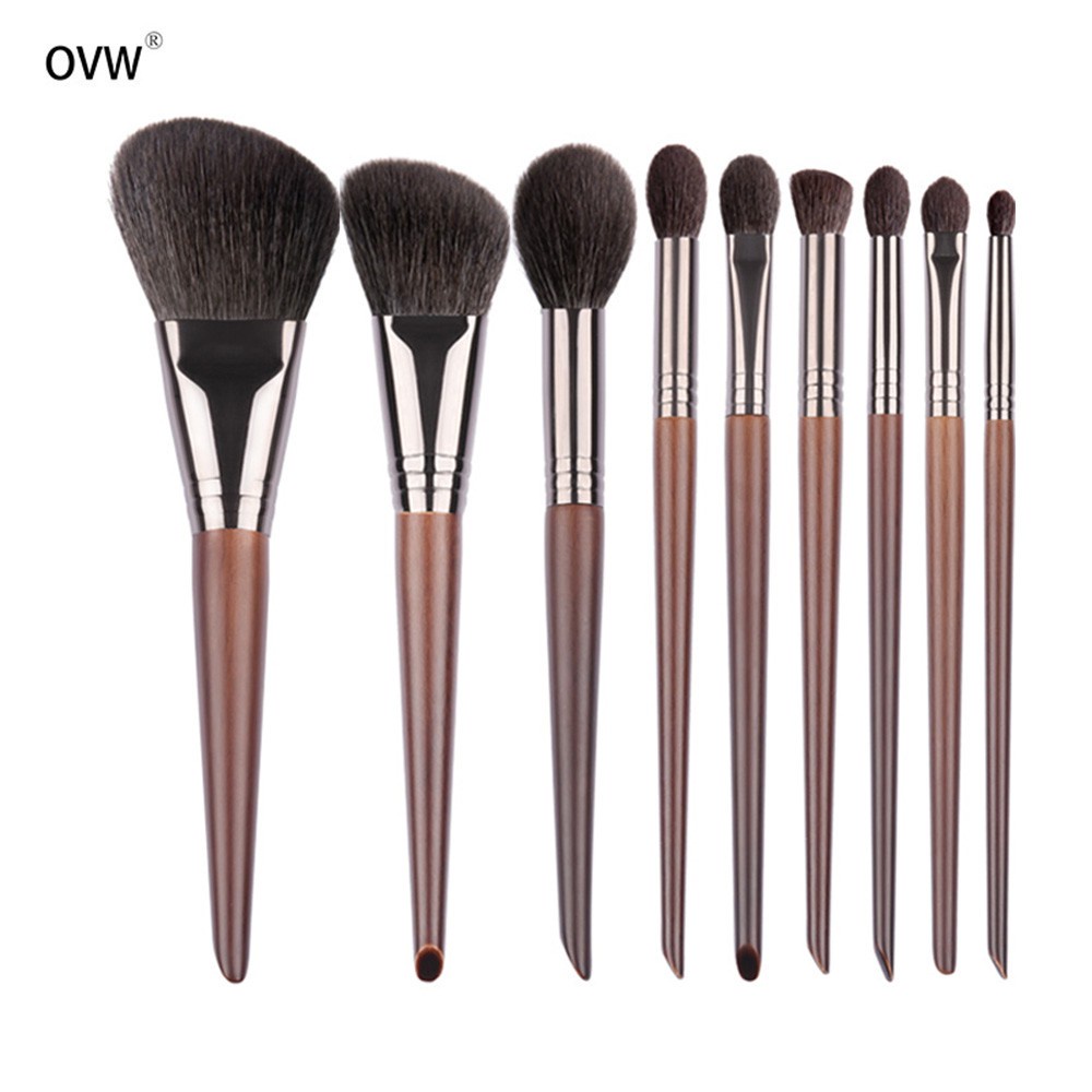 9 Cọ trang điểm OVW Xq1457810111219 làm từ lông dê đa năng