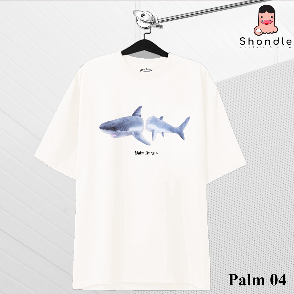 Áo Thun Palm Angels Tay Lỡ Cotton Cao Cấp Unisex