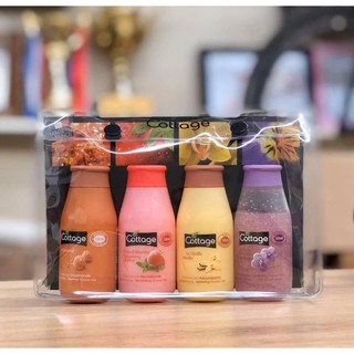 SET 4 chai SỮA TẮM COTTAGE MINI 50ml
