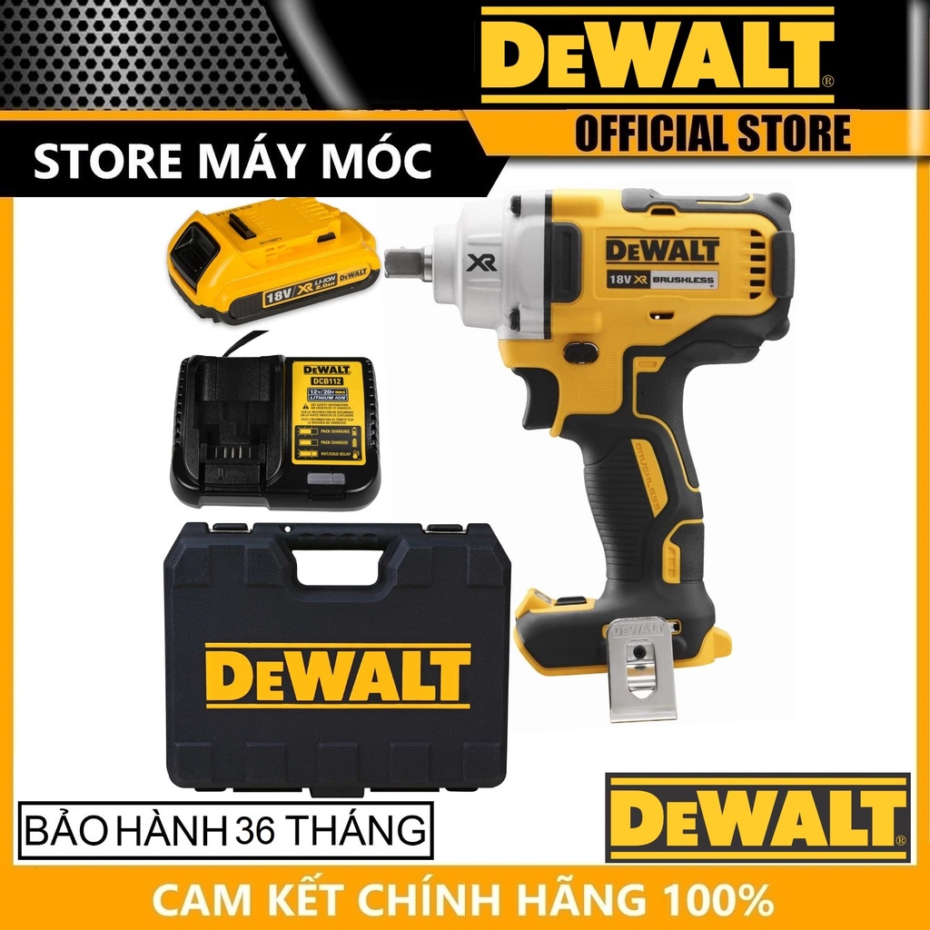 MÁY SIẾT BULON CẦM TAY 18V DEWALT DCF894D1- HÀNG CHÍNH HÃNG