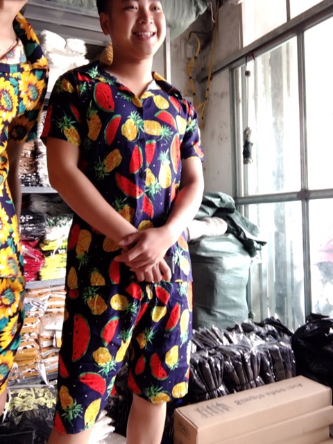 Bộ sơ mi hoa quả cực đẹp ( kèm ảnh thật) | BigBuy360 - bigbuy360.vn