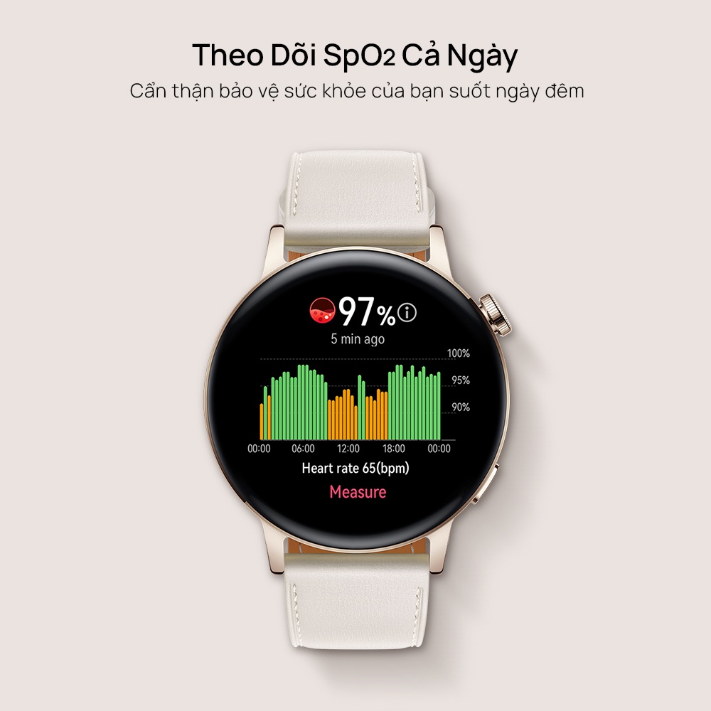 Đồng Hồ Thông Minh HUAWEI WATCH GT 3 42mm |Theo Dõi Spo2 Cả Ngày