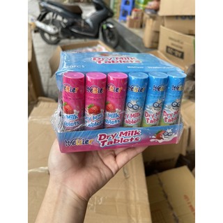 vỉ 30 thỏi kẹo viên xê sữa