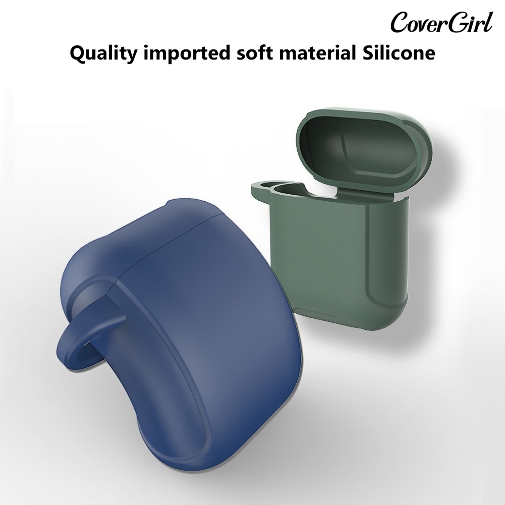 Vỏ Bảo Vệ Hộp Sạc Tai Nghe Airpods 1 2 Bluetooth Bằng Silicon Chống Sốc | BigBuy360 - bigbuy360.vn