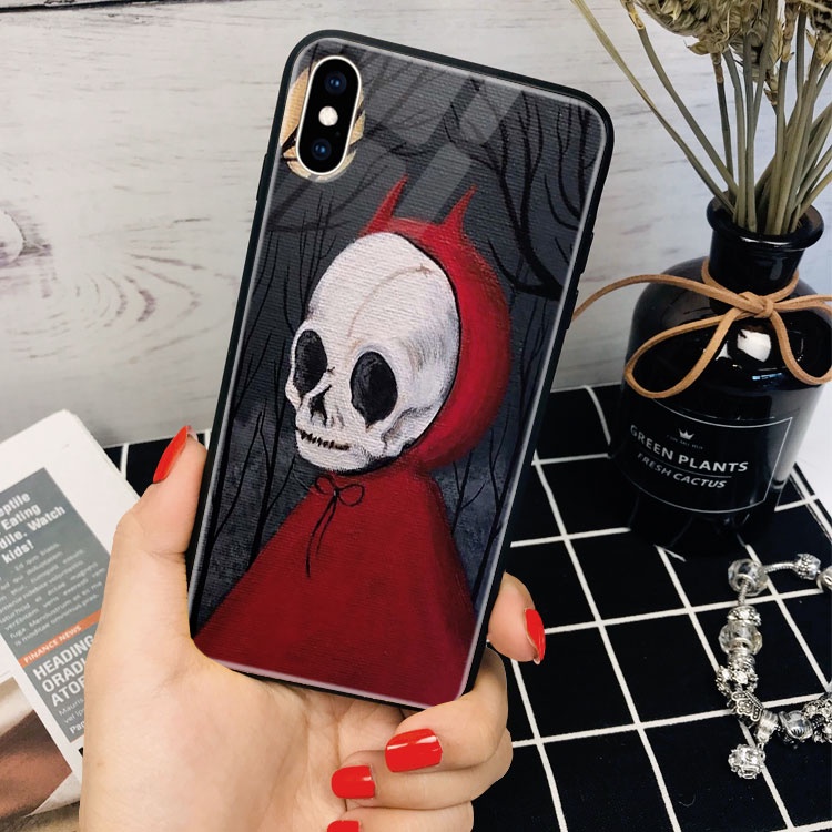 Ốp Lưng Iphone hà nội halloween_142 RedBox 6splus/7/7plus/8/8plus/x/xr/xs/11/12/pro/max/plus/promax