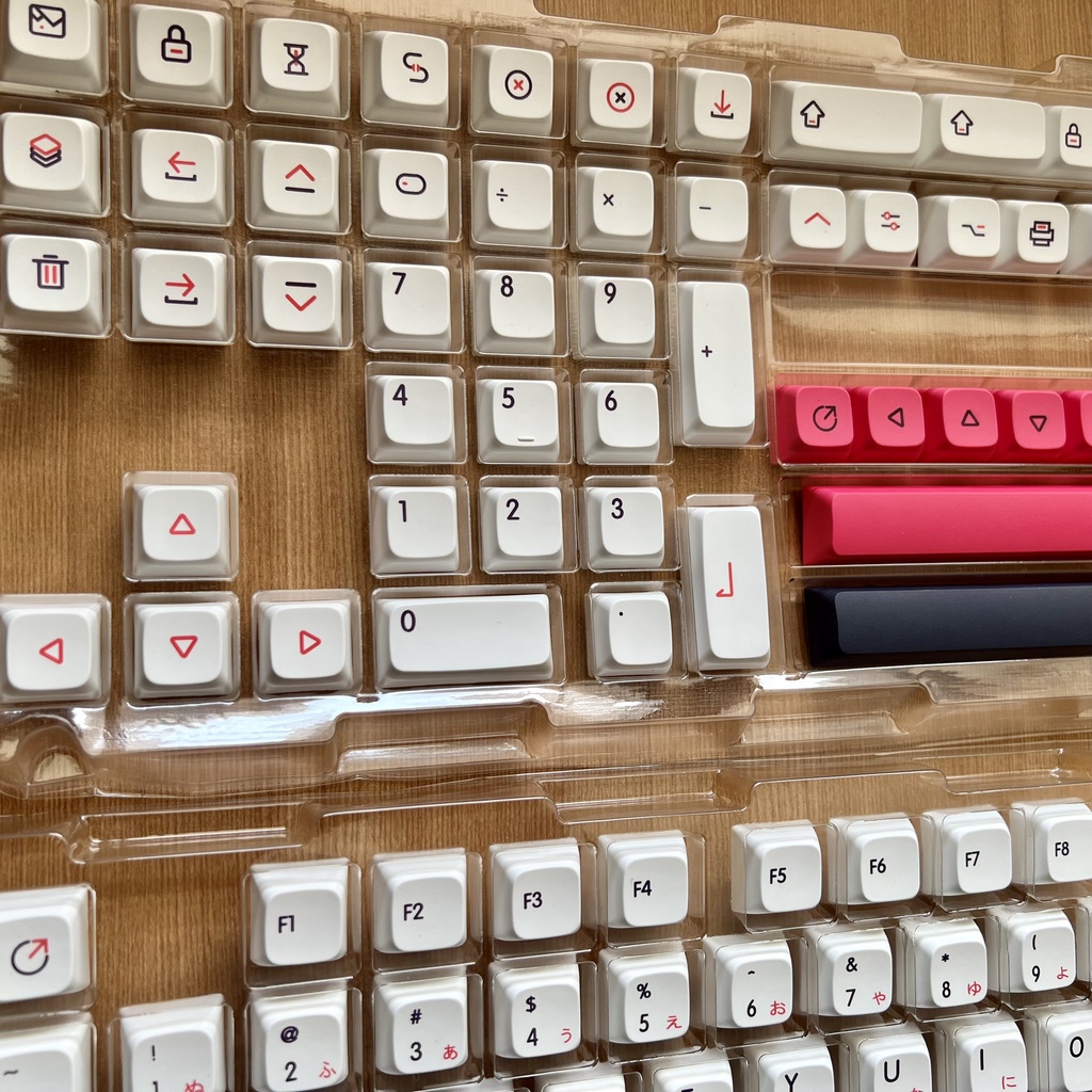 Keycap PBT XDA Plastic, Bubble, Kon Momo, Sushi nút bàn phím cơ phù hợp nhiều layout bàn phím cơ bản