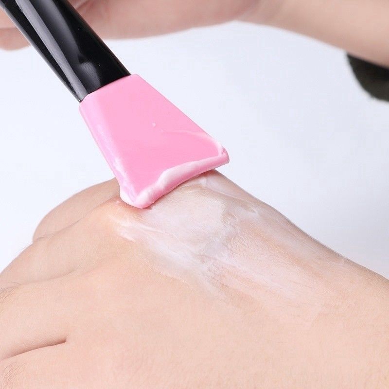 Cọ tán phấn trang điểm bằng silicon dẻo