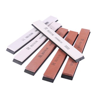 Ready Stock6 Sharpening Stones For Kitchen Knife Sharpener Professional Sharpening Sys