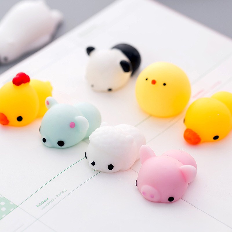 Đồ chơi squishy mochi hình thú xinh xắn đáng yêu mềm mịn giúp giải tỏa căng thẳng E314