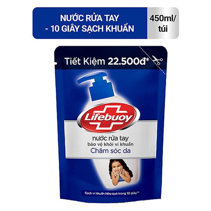 Nước rửa tay túi 450g bảo vệ vượt trội 10 | BigBuy360 - bigbuy360.vn