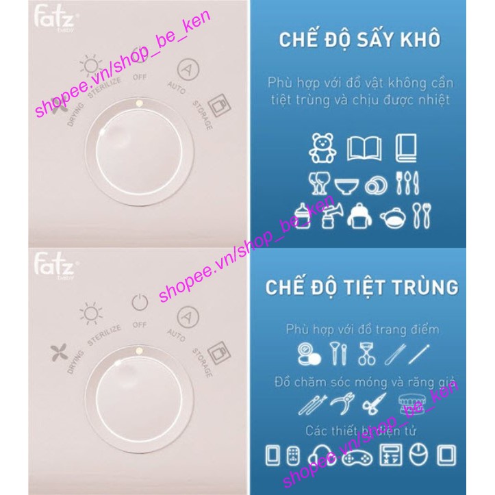 Máy tiệt trùng sấy khô UV Fatzbaby Fatz Super 3 - FB4715TN