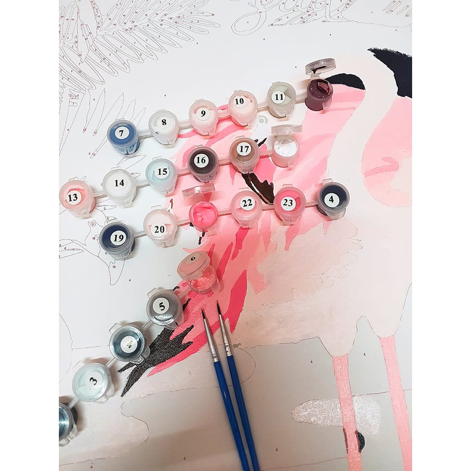 Tranh sơn dầu số hoá tự tô màu theo số có khung - Tranh Phật (40*50cm) | BigBuy360 - bigbuy360.vn