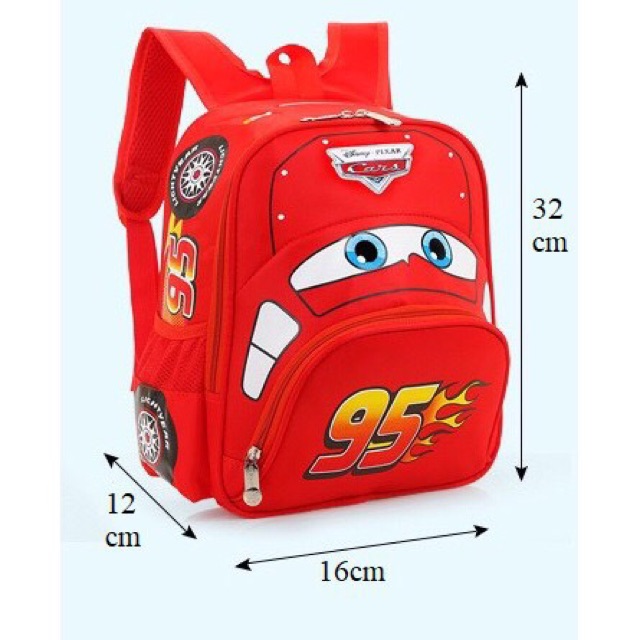 Balo cho bé mẫu oto 3D giá rẻ đẹp