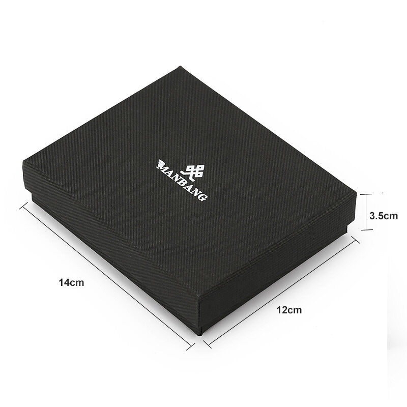 Ví Ngắn Ba Lớp Thời Trang Nam Thương Hiệu ManBang Chính Hãng