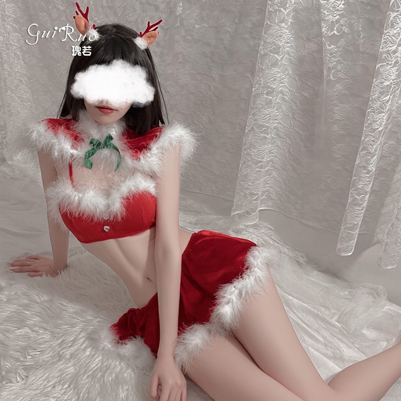 [NOEL SẴN] Đồ Lót Sexy Gợi Cảm Noel Ba Chi Tiết Chất Liệu Nhung MS19084 [CWEAR.SEXY_ĐỒ NGỦ & NỘI Y CAO CẤP] | BigBuy360 - bigbuy360.vn