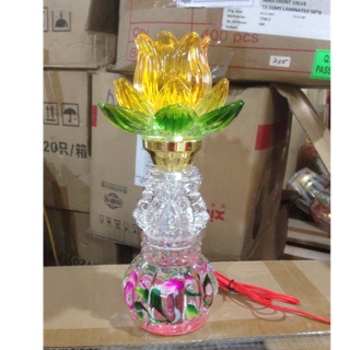 Đèn thờ hoa sen phale cao cấp