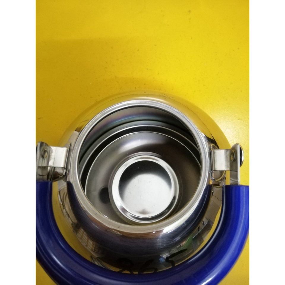 Ấm inox có còi hú nội địa Nhật (made in Japan) (2.3L) (mã 865), Dùng được bếp từ