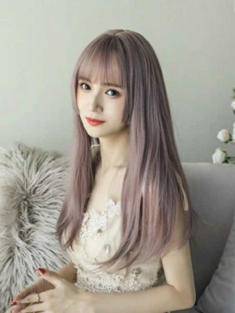 Tóc giả hồng khói