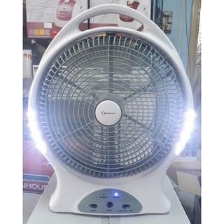 Quạt sạc tích điện Sunmax GFR12B2
