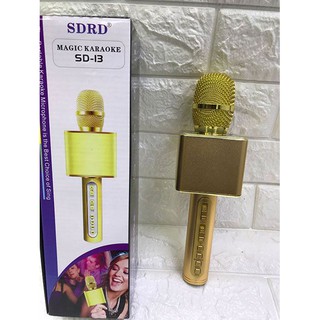 Mic Hát Karaoke Bluetooth Kiêm Loa SD-13 SDRD