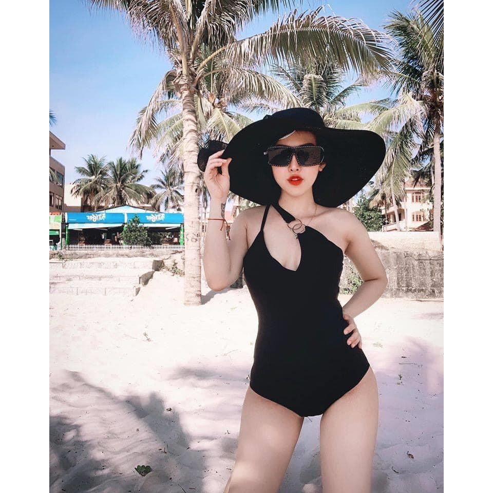 Bikini liền đen lệch vai siêu đẹp mới nhất ( Ảnh chụp thật 100%) | BigBuy360 - bigbuy360.vn