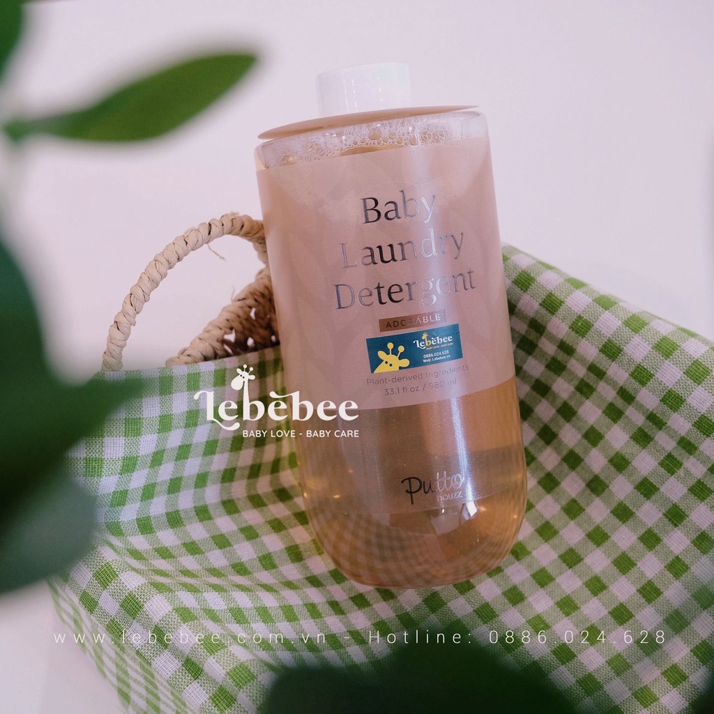 Nước giặt xả Putto Houzz Baby (980ml)