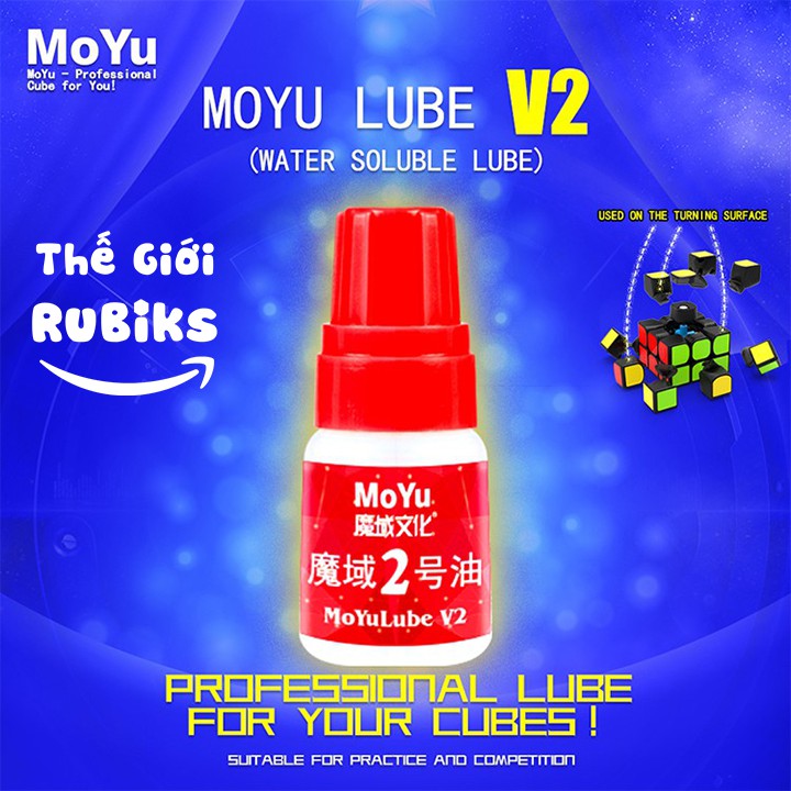 Dầu Bôi Trơn Rubik - Moyu Lube V1 / V2 / V3