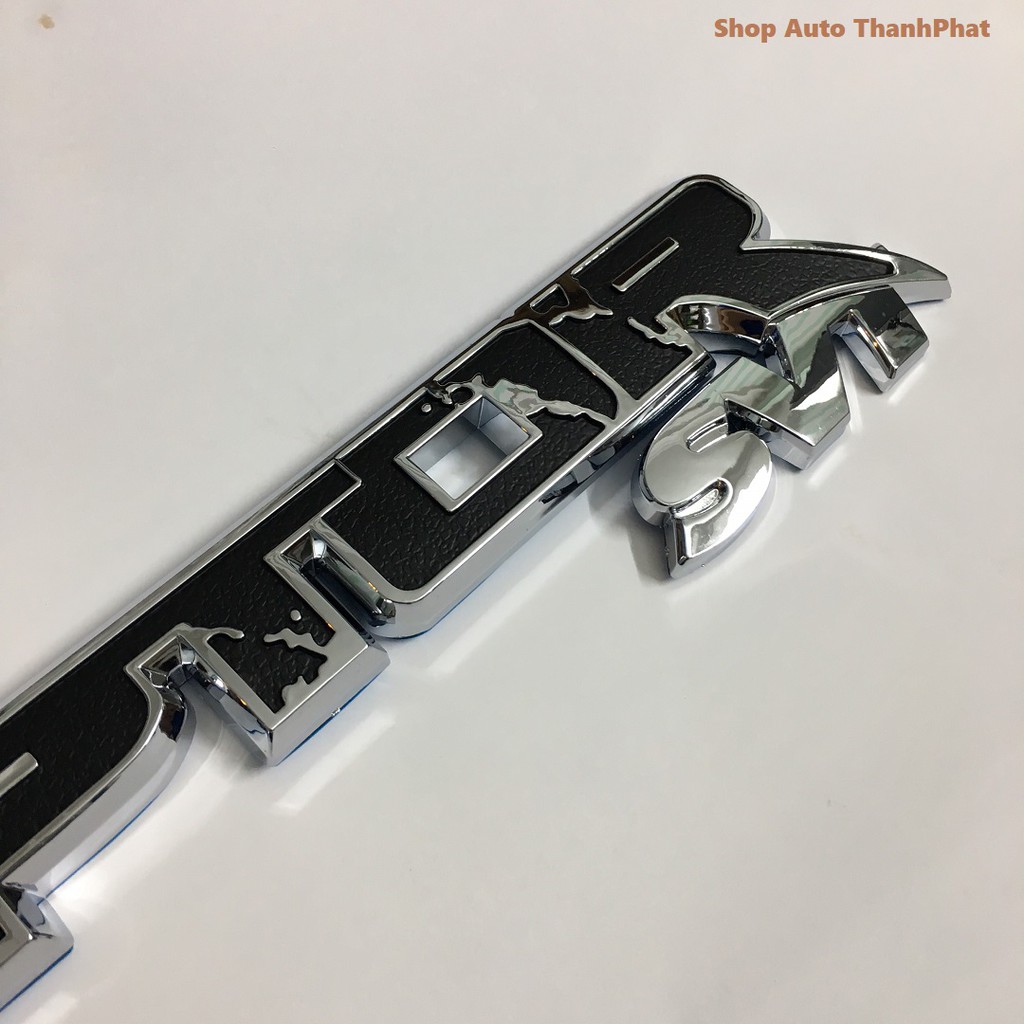 Chữ RAPTOR nổi 3D trang trí xe Ford Ranger 3 màu lựa chọn