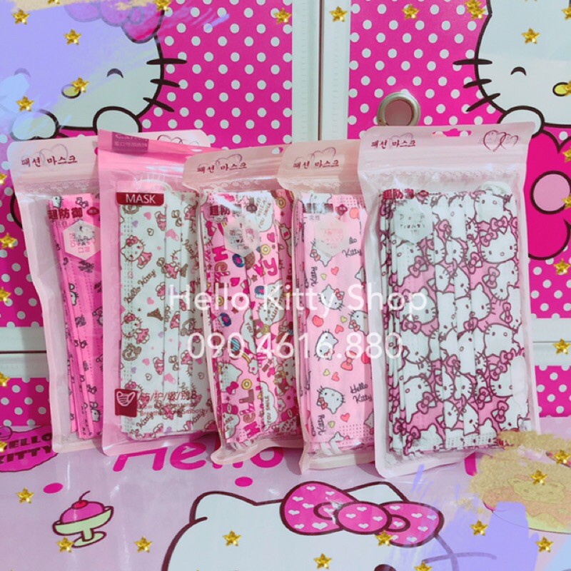 KHẨU TRANG GIẤY KITTY | BigBuy360 - bigbuy360.vn