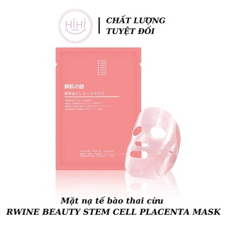 Mặt nạ nhau thai cừu mặt nạ tế bào gốc nhau thai cừu rwine beauty stem cell placenta mask