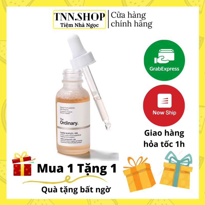 Tẩy da chết hóa học The Ordinary Lactic Acid 5% + HA - Bill USA/CANADA