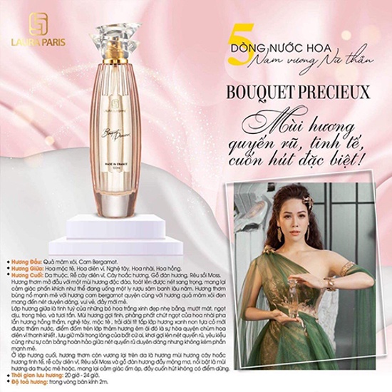 Nước hoa Nữ Bouqet Precieux Laura Paris No1 100ml - Laura Sunshine Nhật Kim Anh