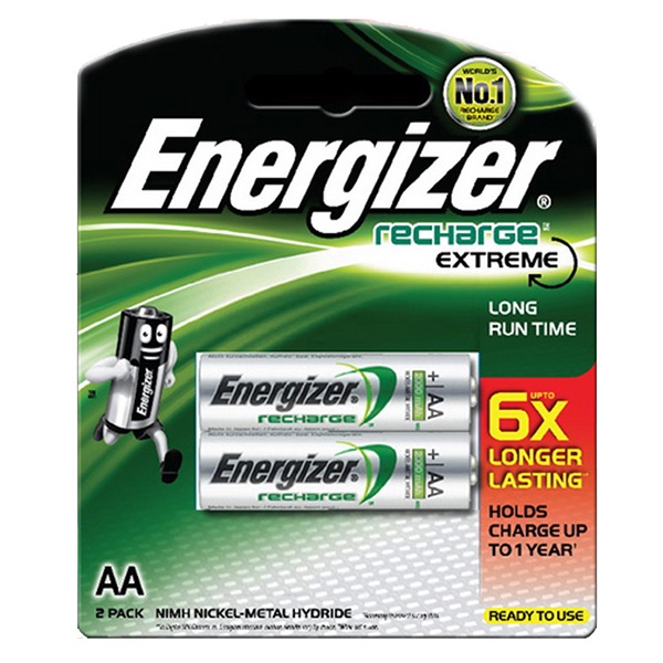 Bộ máy Sạc Pin AA- AAA kèm 4 viên pin sạc AA 1300 mAh ENERGIZER CHVC5