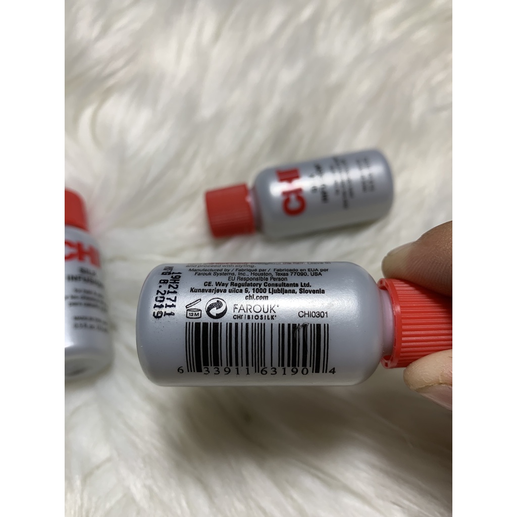 Tinh Dầu Dưỡng Tóc CHI Silk Infusion Chính Hãng Size Du Lịch 15ml