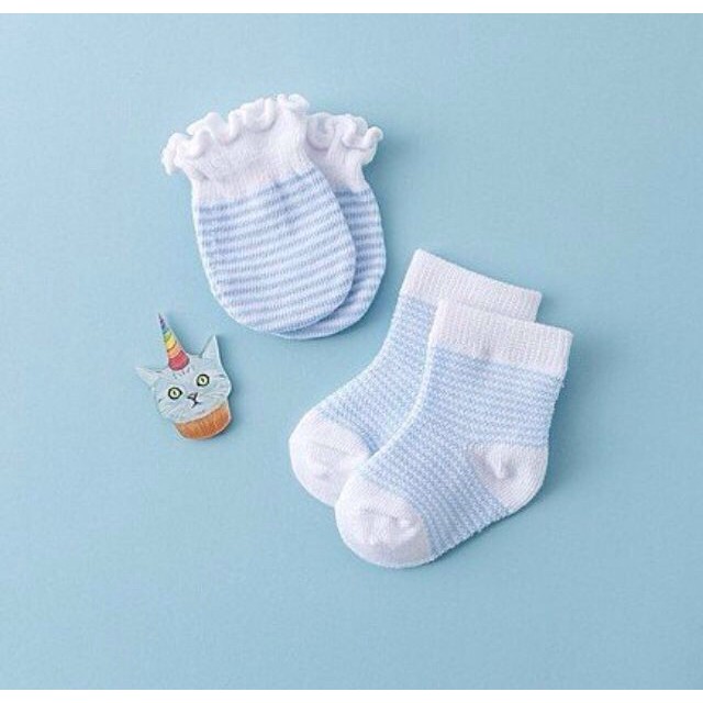 sét bao tay bao chân len cho bé cực đẹp