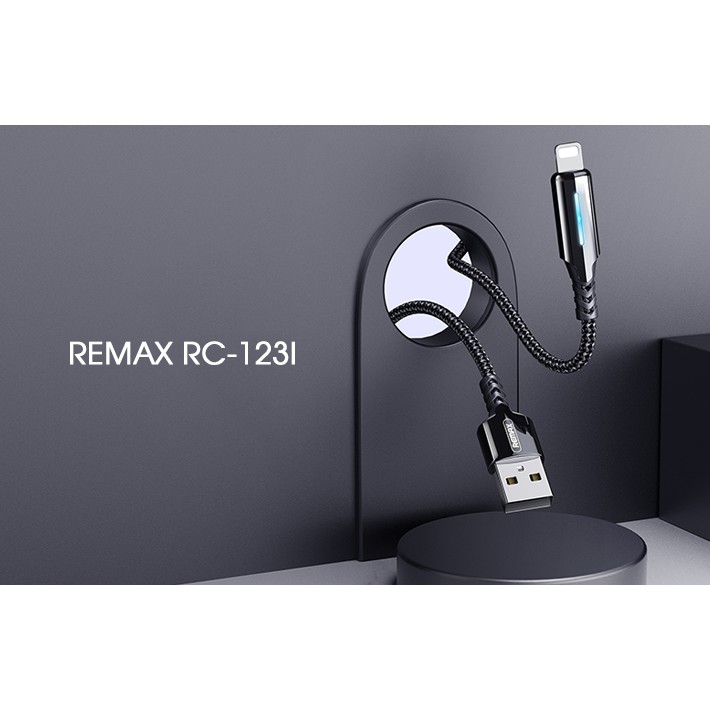 Cáp Sạc Lightning Remax RC-123i Tự ngắt dành cho iphone Giá rẻ