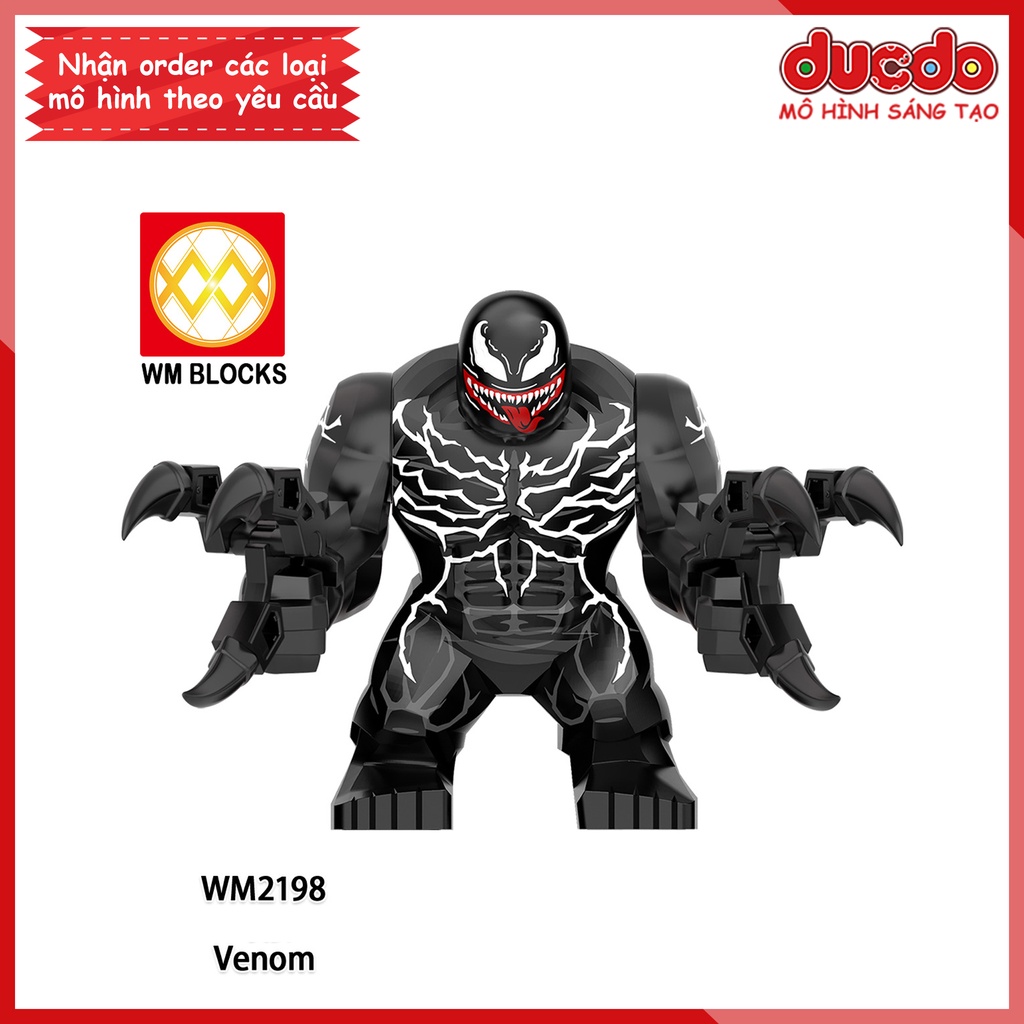 Minifigures các nhân vật Venom và Carnage mới nhất - Đồ chơi Lắp ghép Mini Mô hình Iron Man WM WM6120
