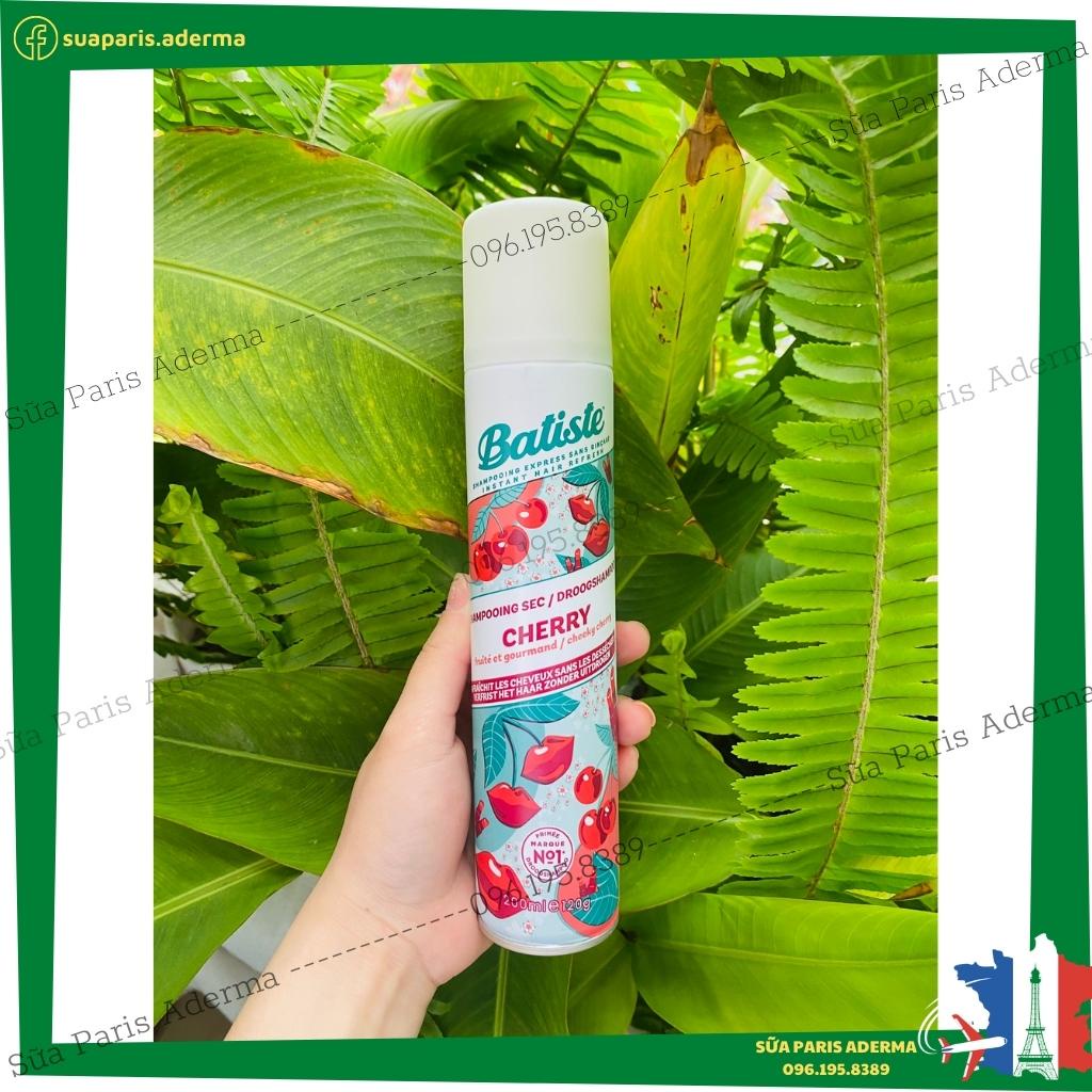 Dầu gội đầu khô Batiste 200ml - Hàng Có Bill - Giúp Mái Tóc Suôn Mượt Bồng Bềnh