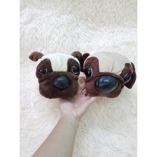 gấu bông The Dog con chó đầu to size lớn và móc khoá