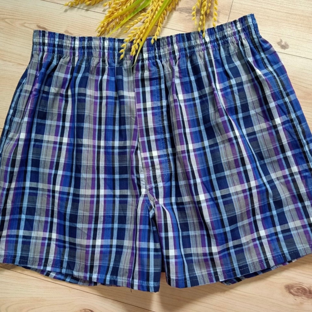 Quần Đùi Nam Cotton Mát Mặc Nhà - Quần Sóc Đùi Mặc Ngủ Nam Form Rộng Thoải Mái Chất Cotton Mát