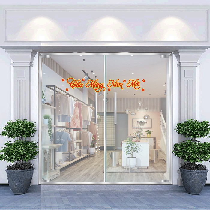 DECAL TRANG TRÍ TẾT 2021 SỐ 55