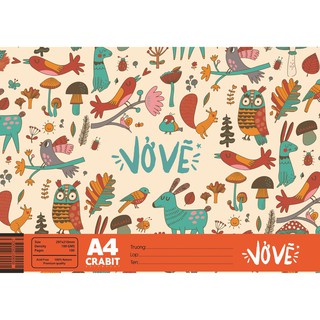 Vở vẽ nhiều màu Crabit Notebuck (1950)