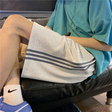 HIIXIIVI Quần Short Ống Rộng Phong Cách Thể Thao Thời Trang 2021