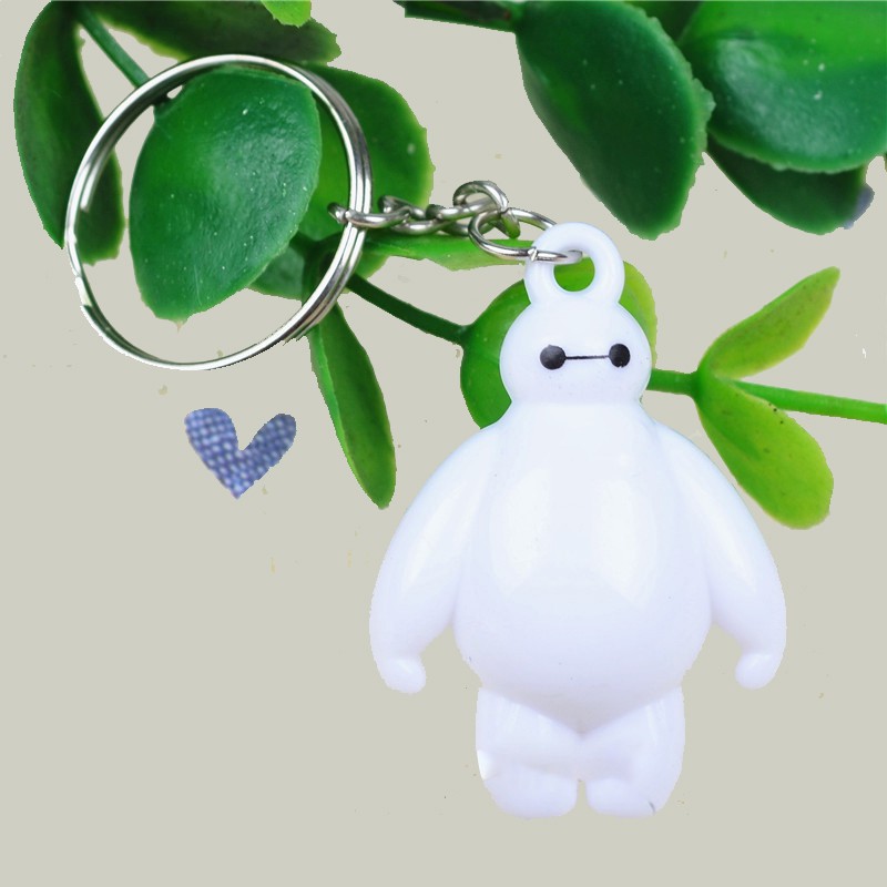 Móc Khóa Cute Hình Baymax Big Hero 6 Siêu Rẻ Treo Túi, Chìa Khóa