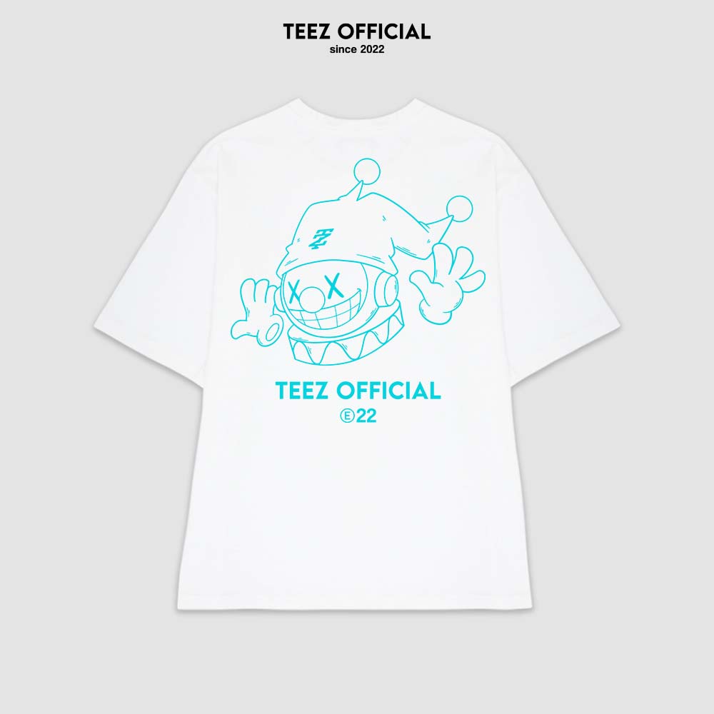 Áo Thun Unisex Nam Nữ TEEZ - TZ1033 Form Rộng Tay Lỡ Freesize