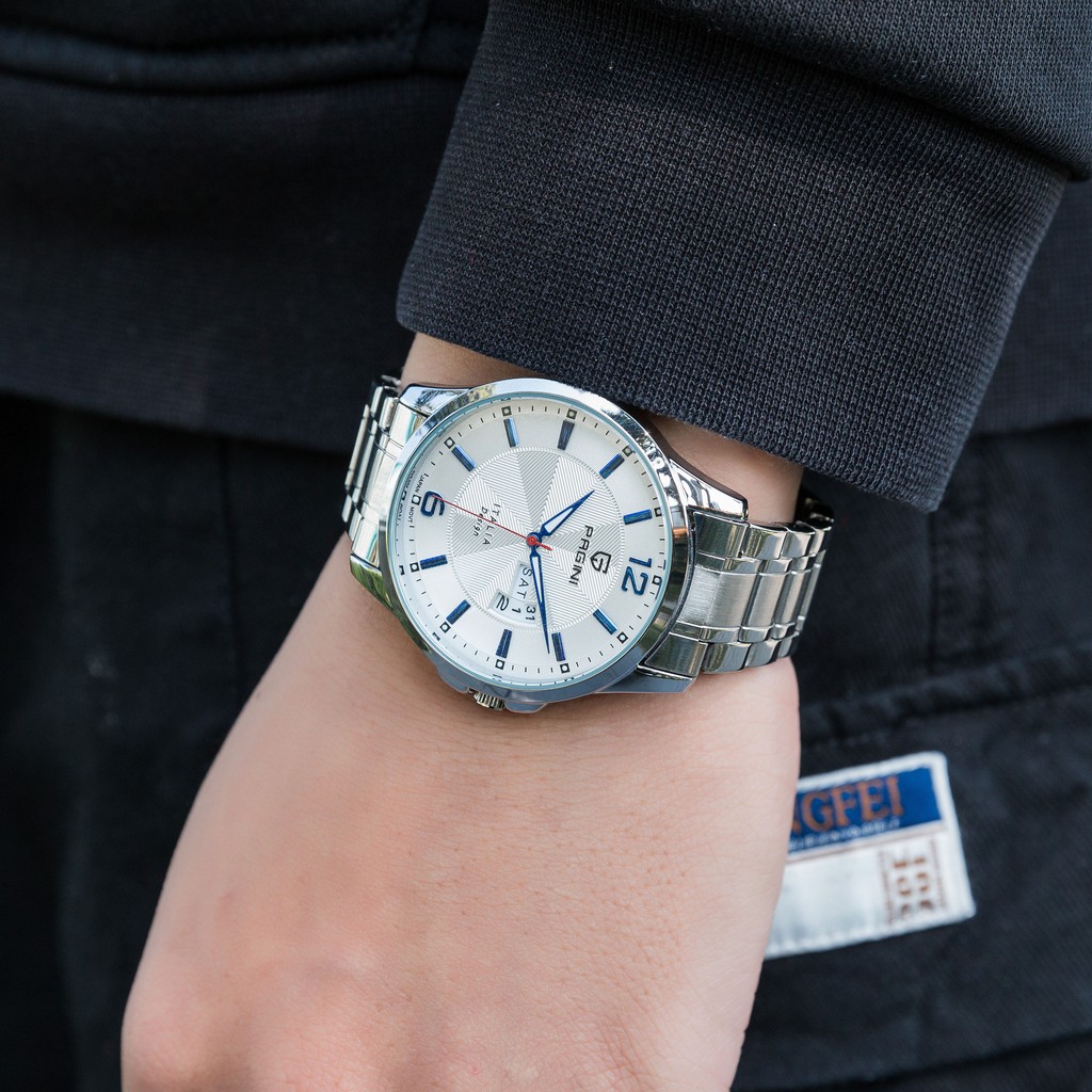 Đồng Hồ Nam PAGINI PA5533 Dây Thép Không Gỉ Cao Cấp Chống Xước Chống Nước Sang Trọng Đẳng Cấp - Bảo Hành 12 Tháng | BigBuy360 - bigbuy360.vn