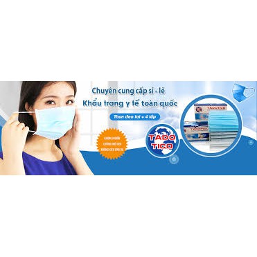 Khẩu Trang Y Tế 4 Lớp Tadotico - kháng khuẩn cao cấp - GIẤY CHỨNG NHẬN