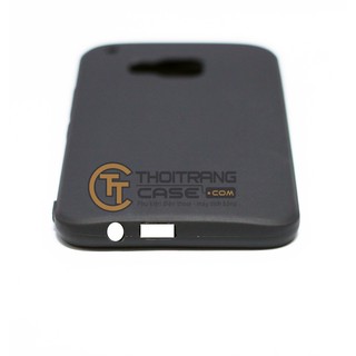 Ốp Lưng HTC M9 silicone đen trơn