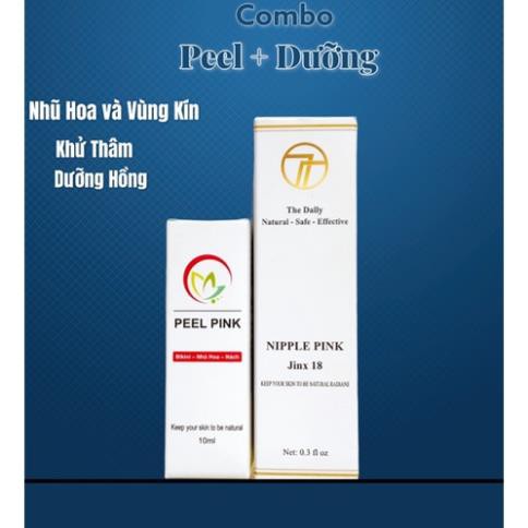 Combo Peel + Làm Hồng Nhũ Hoa - Bikini Hiệu quả 2 trong 1 Nipple Pink