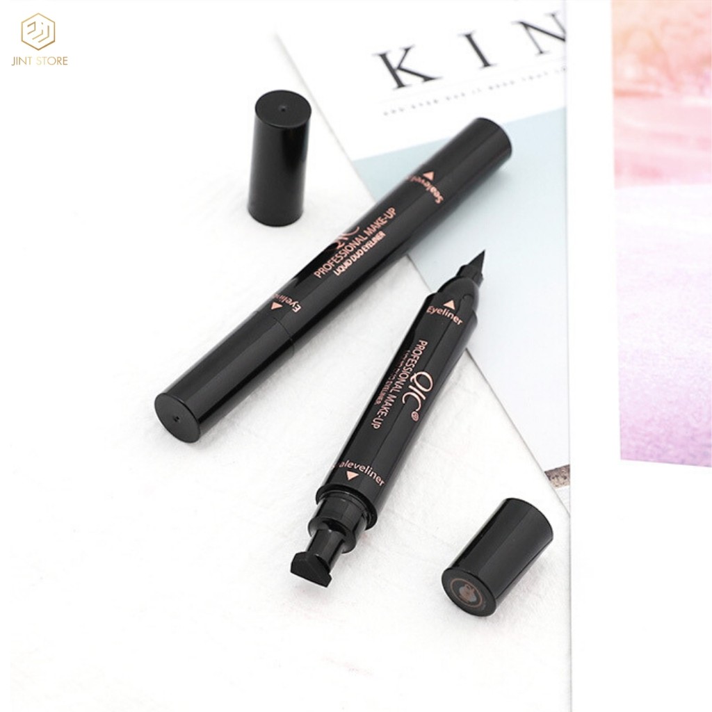 [Mã SKAMLTS7 giảm 0.1 đơn 150000] Bút Kẻ Mắt QIC 2 Đầu Tiện Lợi | BigBuy360 - bigbuy360.vn